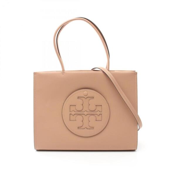 TORY BURCH Brown Leather Tote Bag - Picture 1 of 7